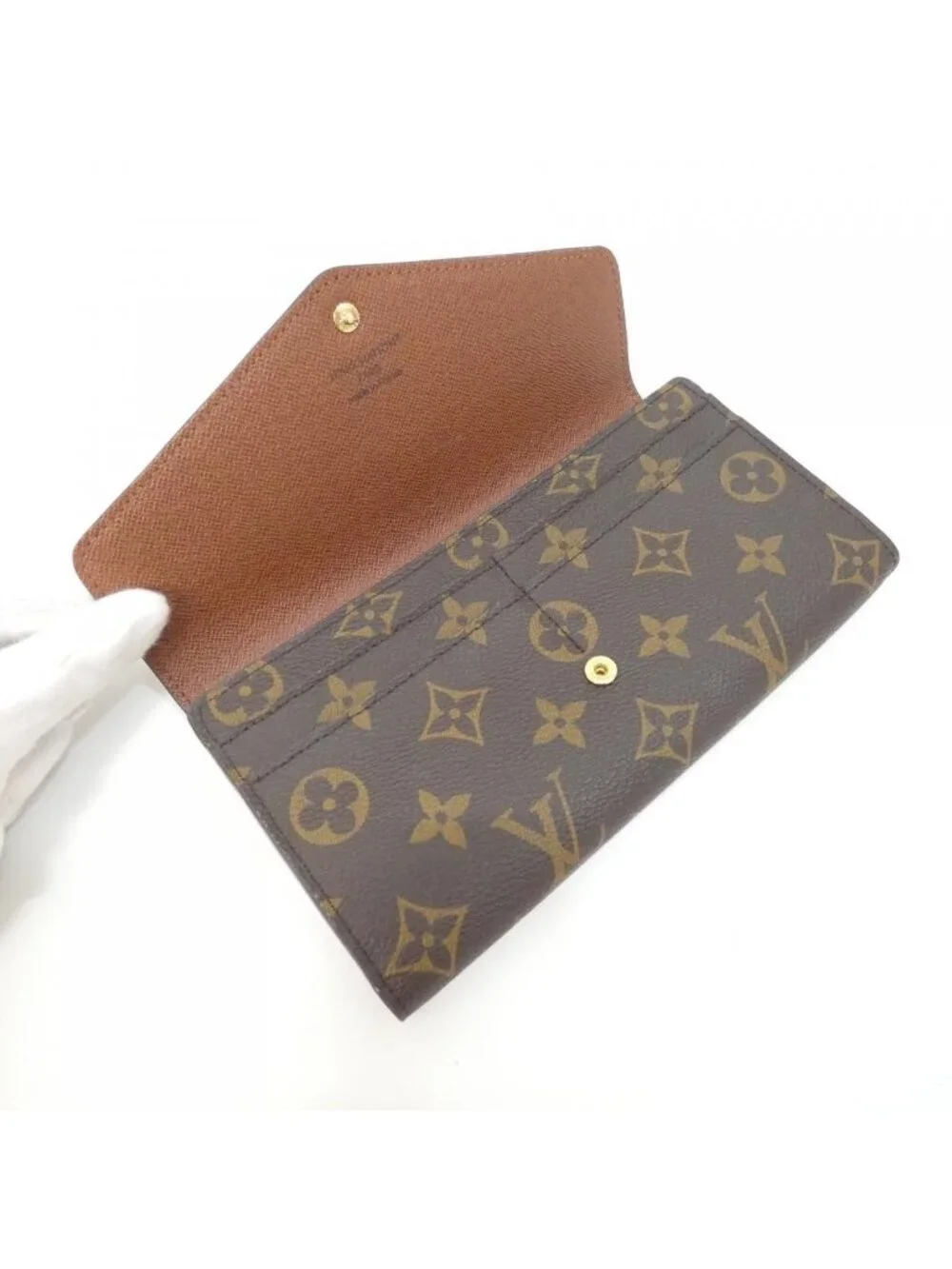 Louis Vuitton Monogram Portefeuille Sarah Wallet